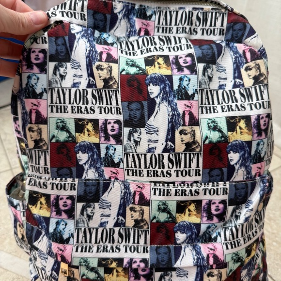 Taylor Swift The Eras Tour Backpack All Over Print Graphic RARE‎ main image 5